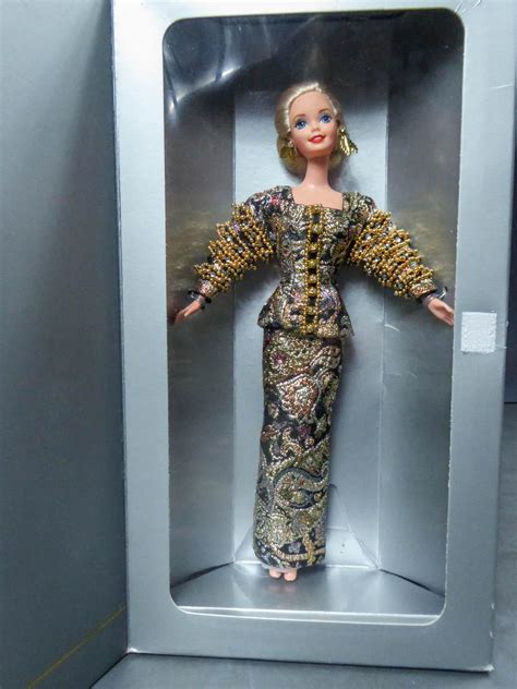 christian dior barbie 1995 value|Christian Dior 1995 Barbie doll.